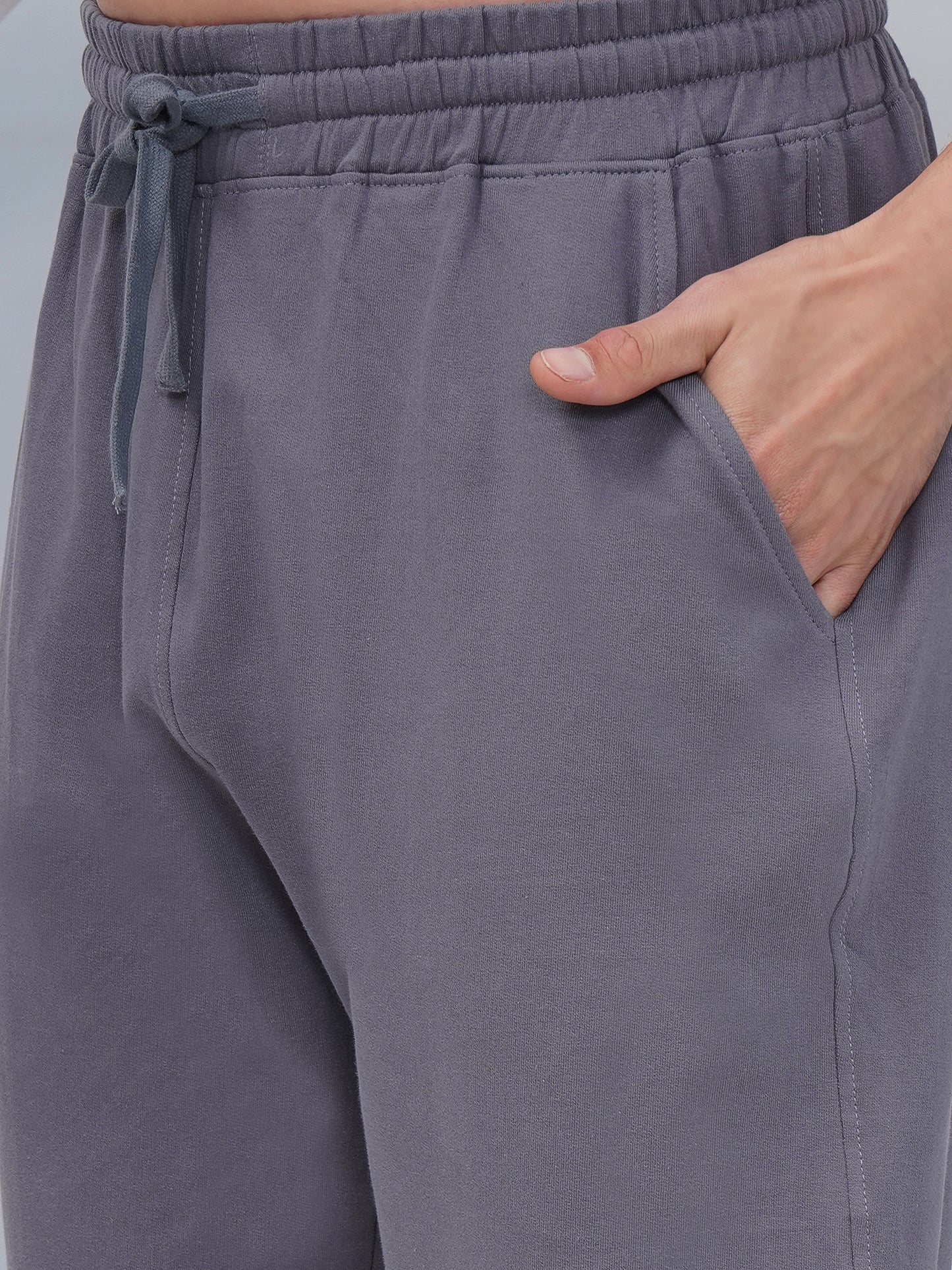 Slate Grey Men’s Cotton Joggers – KML002