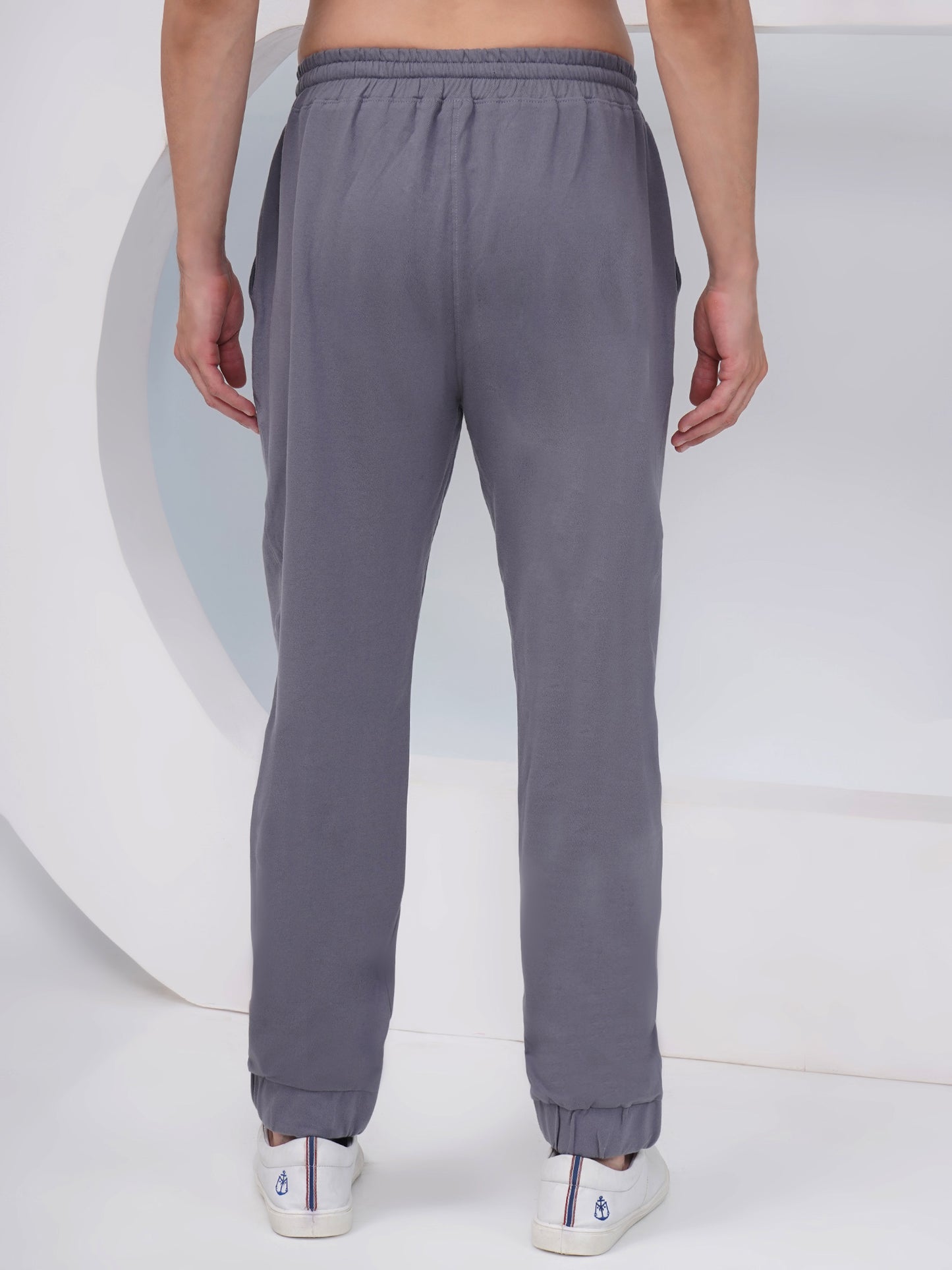 Slate Grey Men’s Cotton Joggers – KML002