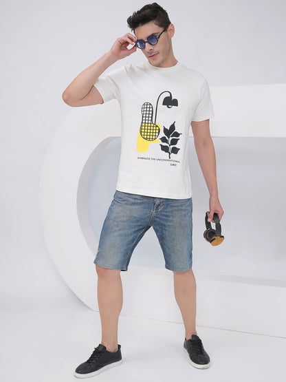 Off-White Men’s Graphic Print T-Shirt – KMRT006