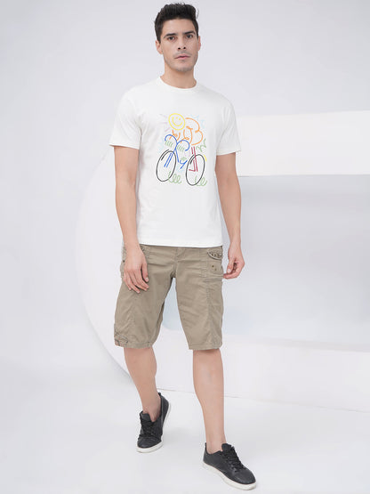 Off-White Men’s Graphic Print T-Shirt – KMRT004