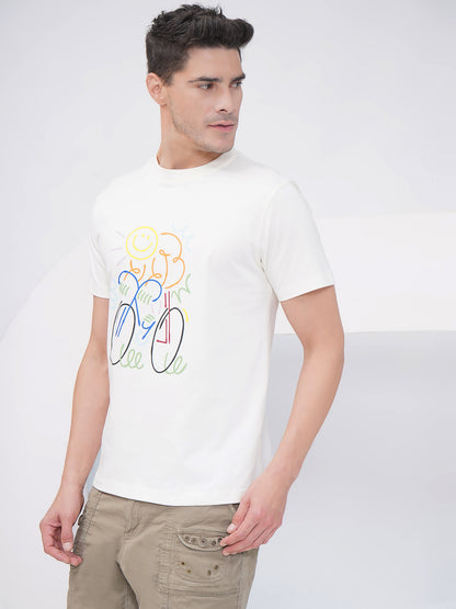 Off-White Men’s Graphic Print T-Shirt – KMRT004